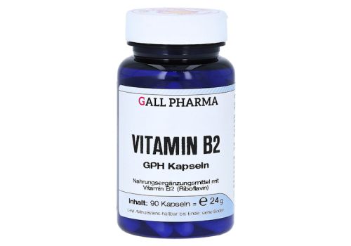 VITAMIN B2 GPH Kapseln – PZN 02548481 (PZN 02548481)