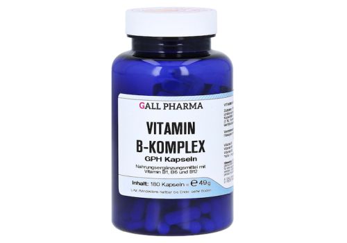 VITAMIN B KOMPLEX GPH Kapseln – PZN 02562162 (PZN 02562162)