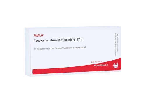 FASCICULUS atrioventricularis GL D 15 Ampullen – PZN 03357599 (PZN 03357599)