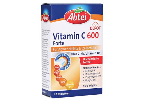 Abtei Vitamin C 600 Forte – PZN 10916243 (PZN 10916243)