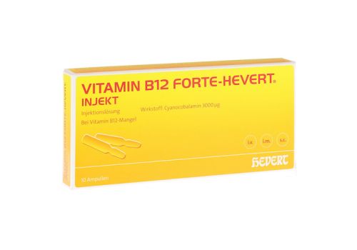 Vitamin B12 Hevert forte Injekt Ampullen – PZN 04836089 (PZN 04836089)