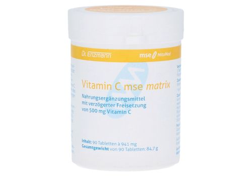 VITAMIN C MATRIX 500 mg MSE NEM Tabletten – PZN 04903472 (PZN 04903472)