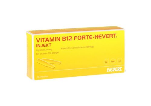 Vitamin B12 Hevert forte Injekt Ampullen – PZN 02840419 (PZN 02840419)