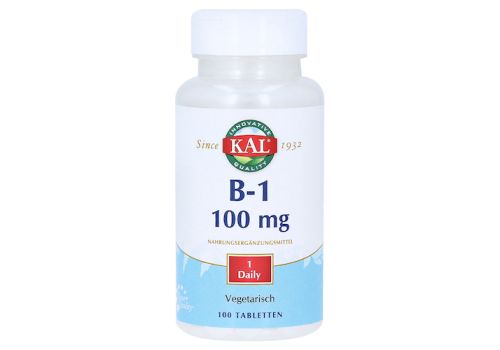 VITAMIN B1 THIAMIN 100 mg Tabletten – PZN 13895079 (PZN 13895079)