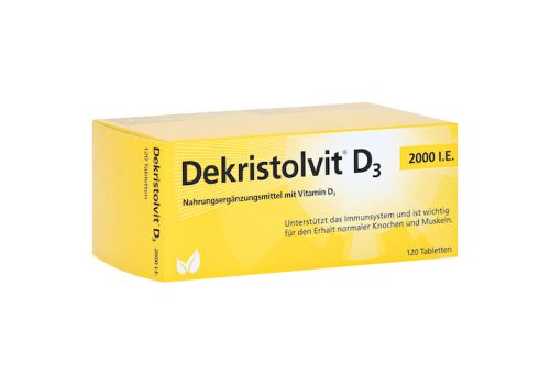 Dekristolvit D3 2.000 I.E. Tabletten – PZN 10818546 (PZN 10818546)