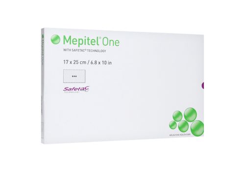 MEPITEL One 17x25 cm Silikon Netzverband – PZN 09508450 (PZN 09508450)