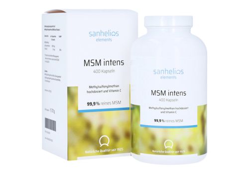 SANHELIOS MSM Kapseln intens 1600 mg – PZN 15242878 (PZN 15242878)