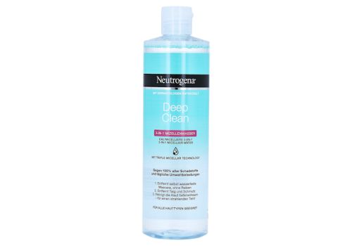 NEUTROGENA Deep Clean 3in1 Mizellenwasser – PZN 16586002 (PZN 16586002)