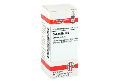 SABADILLA D 6 Globuli – PZN 02930625 (PZN 02930625)