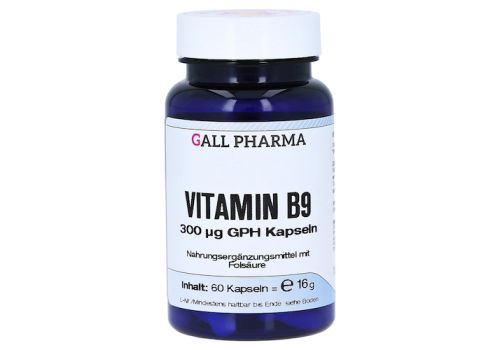 VITAMIN B9 300 µg GPH Kapseln – PZN 09323259 (PZN 09323259)