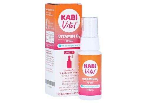 KABIVITAL 2.000 I.E. D3 Spray Pfefferminzgeschmack – PZN 15268151 (PZN 15268151)