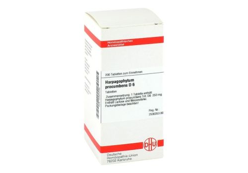 HARPAGOPHYTUM PROCUMBENS D 6 Tabletten – PZN 02924286 (PZN 02924286)