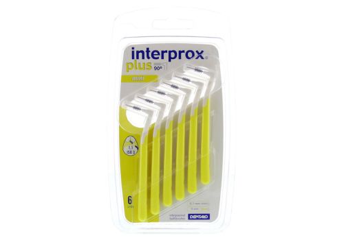 INTERPROX plus mini gelb Interdentalbürste – PZN 05703611 (PZN 05703611)