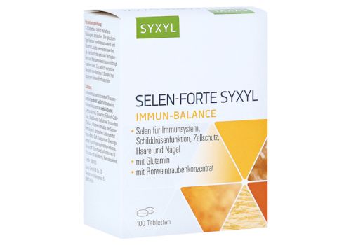 Selen Forte Syxyl Tabletten – PZN 06151711 (PZN 06151711)