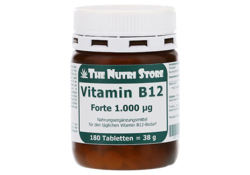 VITAMIN B12 1000 µg Forte Tabletten – PZN 12465939 (PZN 12465939)