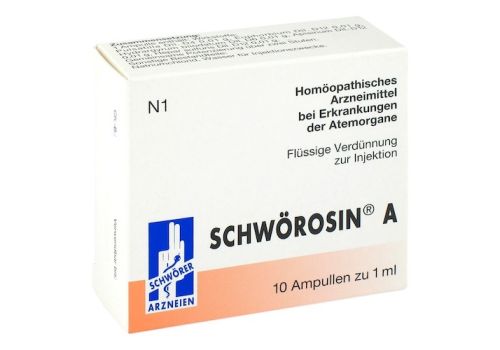 SCHWÖROSIN A Ampullen – PZN 02170410 (PZN 02170410)