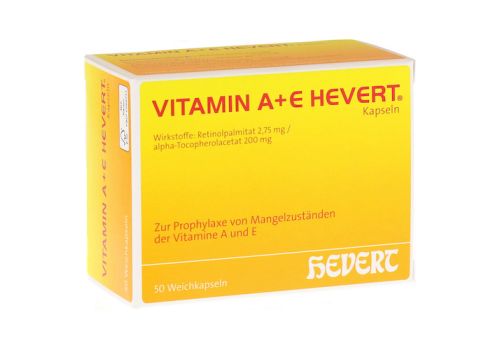 VITAMIN A+E Hevert Kapseln – PZN 01905453 (PZN 01905453)