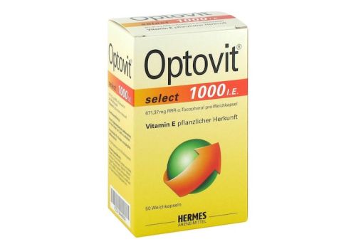 OPTOVIT select 1.000 I.E. Kapseln – PZN 03646659 (PZN 03646659)