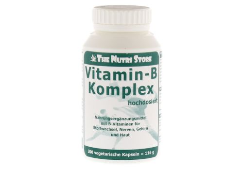 Vitamin B Komplex hochdosiert Kapseln – PZN 01218557 (PZN 01218557)