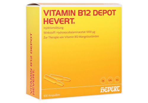 VITAMIN B12 DEPOT Hevert Ampullen – PZN 06078380 (PZN 06078380)