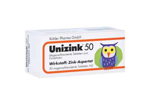 Unizink 50 – PZN 03441621 (PZN 03441621)