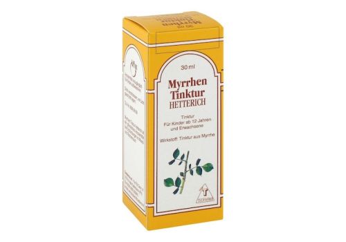 Myrrhentinktur Hetterich – PZN 03237665 (PZN 03237665)