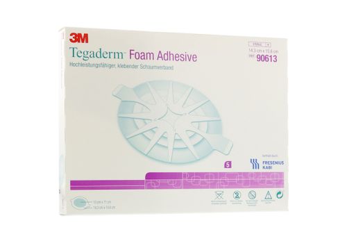 TEGADERM Foam Adhesive FK 14,3x15,6 cm oval 90613 – PZN 06917308 (PZN 06917308)