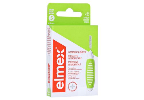 ELMEX Interdentalbürsten ISO Gr.5 0,8 mm grün – PZN 17149462 (PZN 17149462)