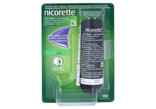 NICORETTE Mint Spray 1 mg/Sprühstoß – PZN 16679459 (PZN 16679459)