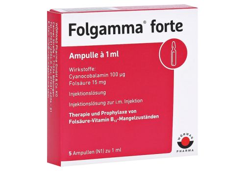 FOLGAMMA forte Ampullen – PZN 02293590 (PZN 02293590)