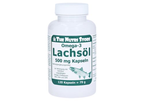 OMEGA-3 Lachsöl 500 mg Kapseln – PZN 05488087 (PZN 05488087)