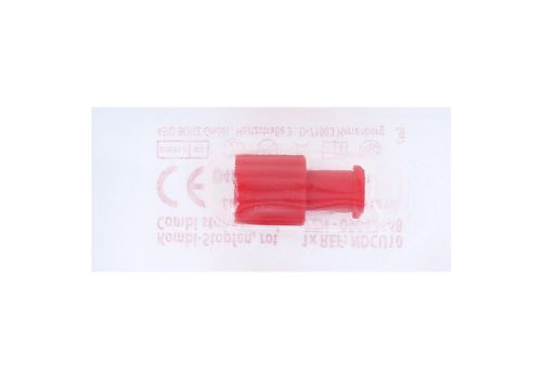 KOMBISTOPFEN rot Luer-Lock steril – PZN 09042448 (PZN 09042448)