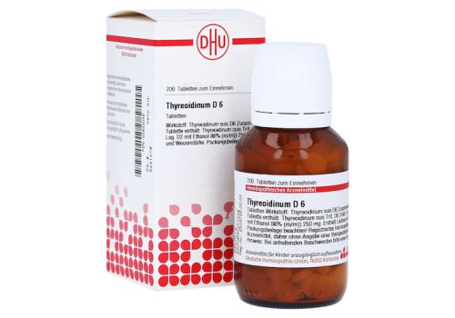 THYREOIDINUM D 6 Tabletten – PZN 02933049 (PZN 02933049)