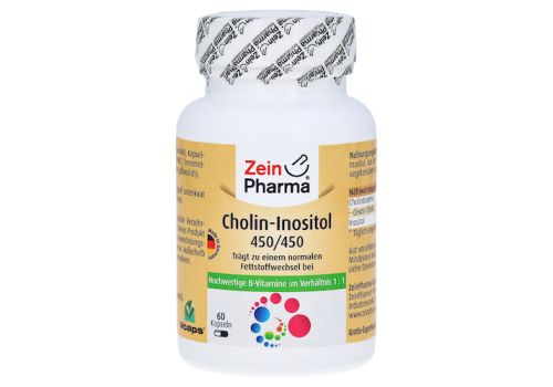 CHOLIN-INOSITOL 450/450 mg pro veg.Kapseln – PZN 13475880 (PZN 13475880)