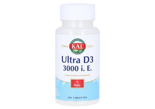 ULTRA-VITAMIN D3 3.000 I.E. Tabletten – PZN 12727658 (PZN 12727658)