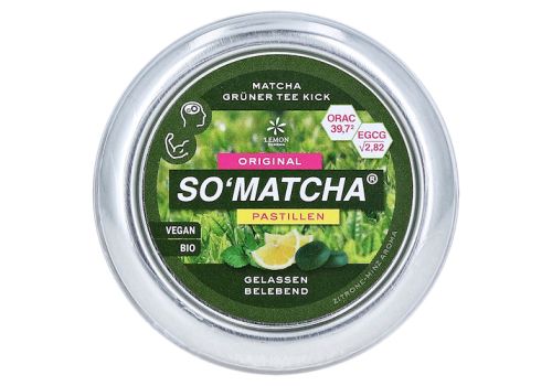 MATCHA SO'MATCHA Pastillen Grüntee Minze – PZN 13577617 (PZN 13577617)