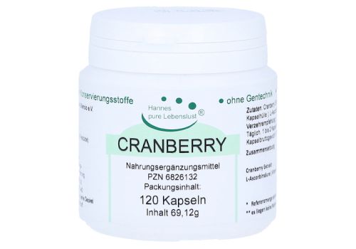 CRANBERRY KAPSELN – PZN 06826132 (PZN 06826132)