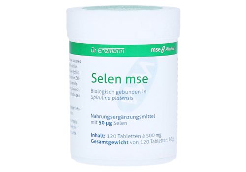 SELEN MSE 50 µg Tabletten – PZN 03132972 (PZN 03132972)