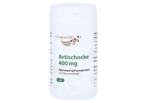 ARTISCHOCKE 400 mg Kapseln – PZN 07140460 (PZN 07140460)