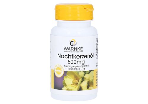 Nachtkerzenöl 500 mg Kapseln – PZN 02861551 (PZN 02861551)