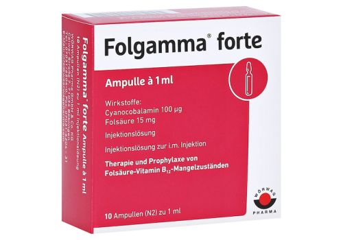 FOLGAMMA forte Ampullen – PZN 03682276 (PZN 03682276)