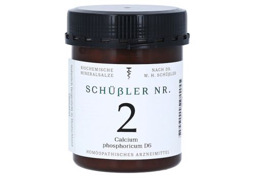 SCHÜSSLER Nr.2 Calcium phosphoricum D 6 Tabletten – PZN 10990392 (PZN 10990392)