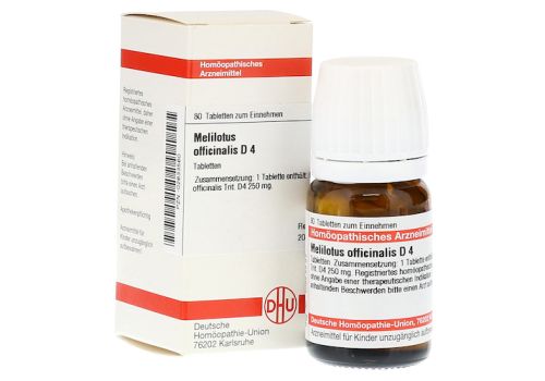 MELILOTUS OFFICINALIS D 4 Tabletten – PZN 02633560 (PZN 02633560)