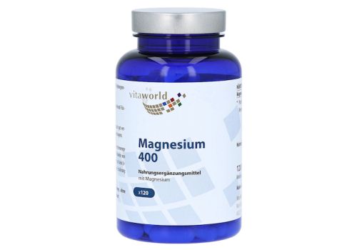 MAGNESIUM 400 Kapseln – PZN 01389566 (PZN 01389566)