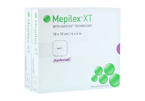 MEPILEX XT 10x10 cm Schaumverband – PZN 12700694 (PZN 12700694)