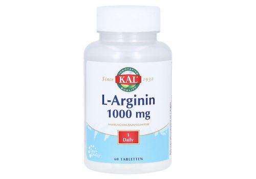 L-ARGININ 1000 mg Tabletten – PZN 16801914 (PZN 16801914)