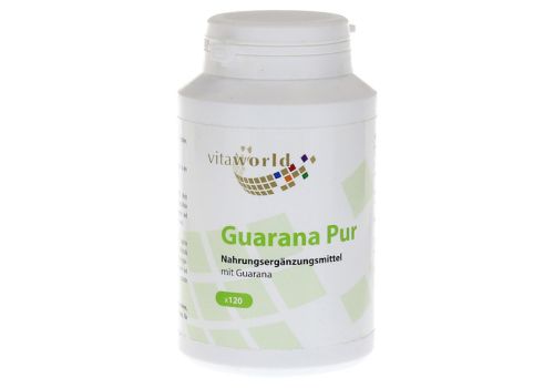 GUARANA PUR 500 mg Kapseln – PZN 03296478 (PZN 03296478)