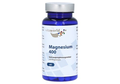 MAGNESIUM 400 Kapseln – PZN 01389230 (PZN 01389230)