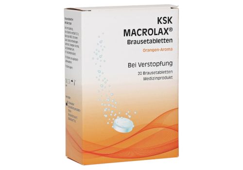 KSK Macrolax Macrogol Brausetabletten 5 g – PZN 13912180 (PZN 13912180)