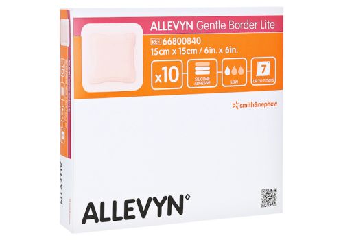 ALLEVYN Gentle Border Lite 15x15 cm Schaumverb. – PZN 09431204 (PZN 09431204)